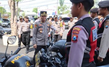 Pastikan Kesiapan Pengamanan Pilkada 2024, Polda Jatim Cek Kendaraan dan Almatsus di Polres Bojonegoro