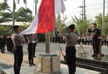 Kapolres Nganjuk Pimpin Upacara Peringatan Hari Sumpah Pemuda, 28 Oktober 2024