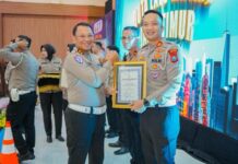 “Satlantas Polres Nganjuk Raih Juara 2 Lomba Kampung Tertib Lalu Lintas Tingkat Polda Jatim 2025”
