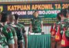 Bekali Kemampuan Binter para Babinsa, Kodim Bojonegoro Gelar Katpuan Apkowil Tersebar