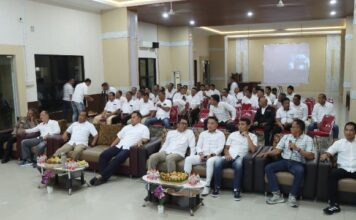 Polres Nganjuk Gelar Nobar Virtual Tasyakuran Hari Pahlawan 2025