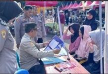 Polres Nganjuk Gelar Sosialisasi Pendidikan dan Rekrutmen Taruna Bhayangkara serta Bintara Brimob Tahun 2026