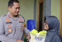 Silaturahmi Kamtibmas Kapolres Nganjuk Bersama Forpimcam Sukomoro dan Para Kades Bahas Banjir dan Kerawanan Lalu Lintas di Desa Nglundo
