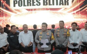 Polisi Amankan 11 Pesilat Diduga Pelaku Pengeroyokan di Blitar, 3 Orang Telah Ditetapkan Tersangka