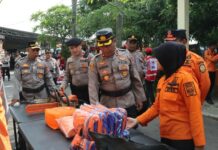 Polres Nganjuk Mantapkan Sinergi Lintas Instansi Guna Kesiapan Hadapi Bencana Alam