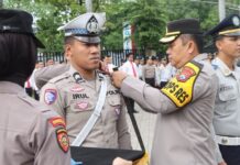 Gelar Pasukan Operasi Zebra Semeru 2025, Kapolres Nganjuk Tekankan Pentingnya Kepatuhan Berlalu Lintas