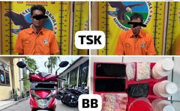 Polres Nganjuk Bongkar Sindikat Pengedar Sabu dan Pil Dobel L di Baron