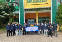 Mahasiswa Program Studi Teknik Industri UTM Adakan sosialisasi anti-bullying di SMP Negeri 5 Bangkalan