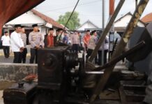 Polres Kediri Bangun Sumur Bor Bantu Kebutuhan Air Bersih Warga Desa Belor