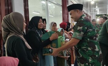 Kodim Bojonegoro Gelar Baksos, dan Bazar Murah dilokasi KDKMP Pungpungan Kalitidu