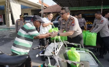 Polres Mojokerto Kota Perkuat Partisipasi Masyarakat Jaga Keamanan Melalui Sabuk Kamtibmas
