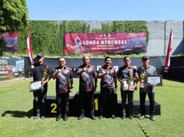 Kapolres Kediri Kota Raih Juara III Presisi Executive, Harumkan Polres Kediri Kota di Lomba Menembak Kapolda Jatim Cup 2026