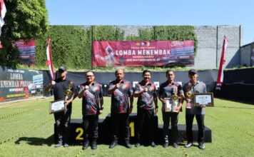 Kapolres Kediri Kota Raih Juara III Presisi Executive, Harumkan Polres Kediri Kota di Lomba Menembak Kapolda Jatim Cup 2026