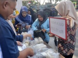 Peringati HUT Ke-81 TNI, Kodim 0809/Kediri Gelar Bazar dan UMKM di Kabupaten Kediri