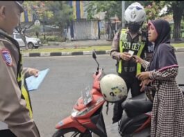Baru Menit Pertama, Puluhan Pengendara Terjaring Operasi Patuh Semeru 2026 di Sidoarjo