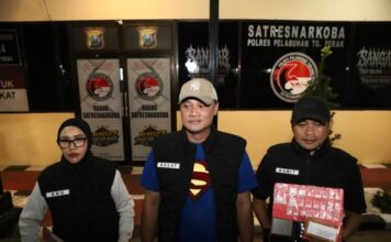 Polres Pelabuhan Tanjung Perak Amankan Tersangka Pengedar Narkoba Sita 42 Gram Sabu