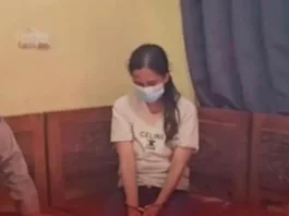 Terekam CCTV, Wanita Asal Gresik Tepergok Curi Sepeda Motor di Taman Sidoarjo